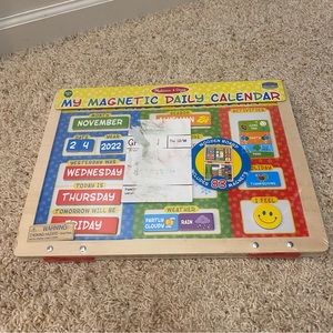 Melissa and Doug Magnetic Daily Calendar
